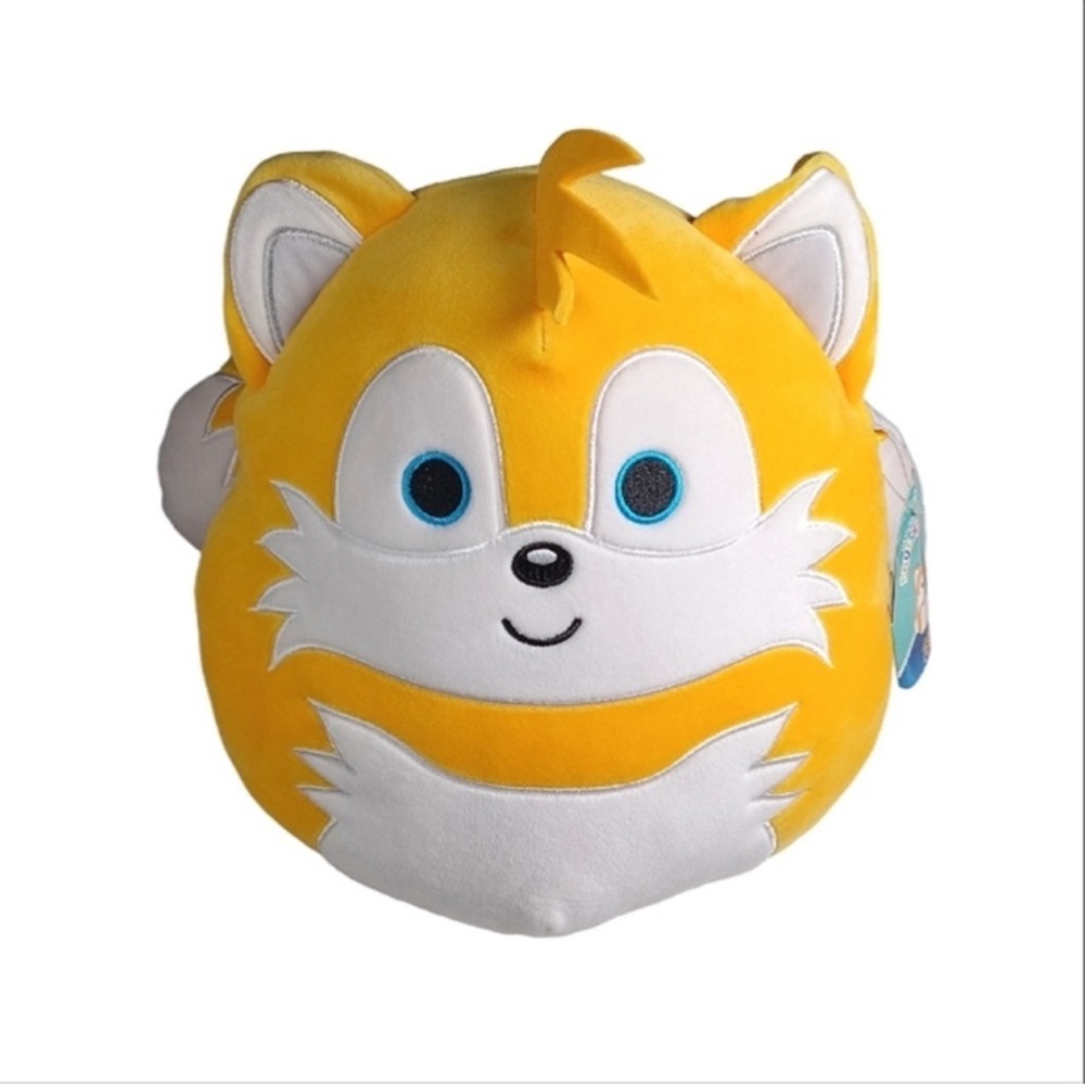 Squishmallows Kellytoy Sonic the Hedgehog Tails pillow toy plush
